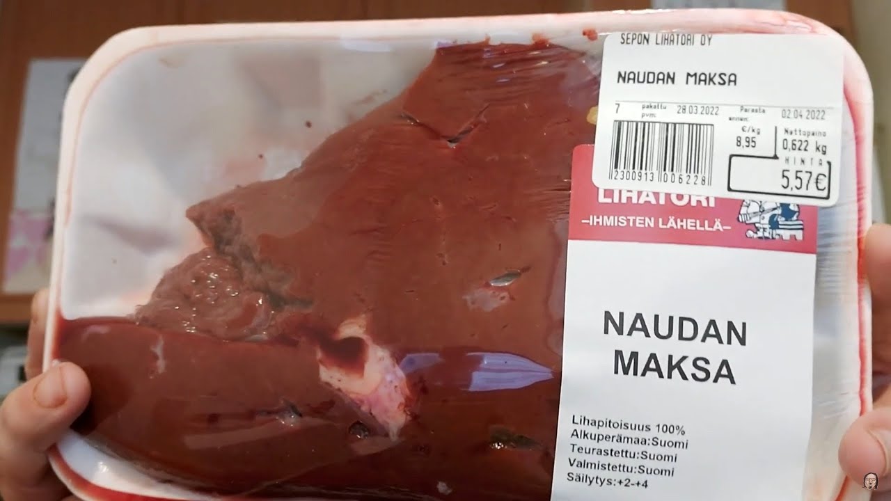 Hampaaton läski syö: Osa 2035 - Sepon Lihatori Naudan maksa