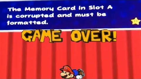 [Solved?] GameCube Memory Card Corrupted PLEASE HELP