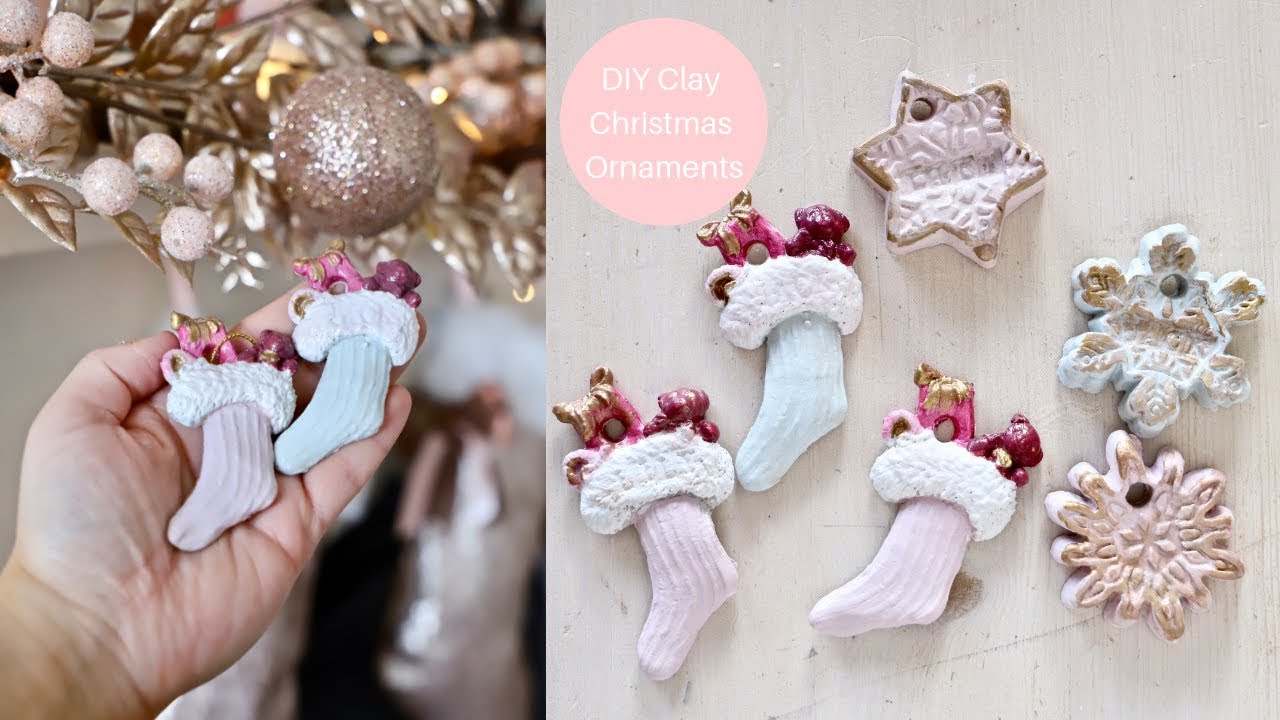 How to Make Easy and Beautiful DIY Clay Christmas Ornaments