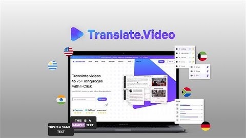 Translate Video Lifetime Deal - 1 click Video Dubbing to 75+ languages