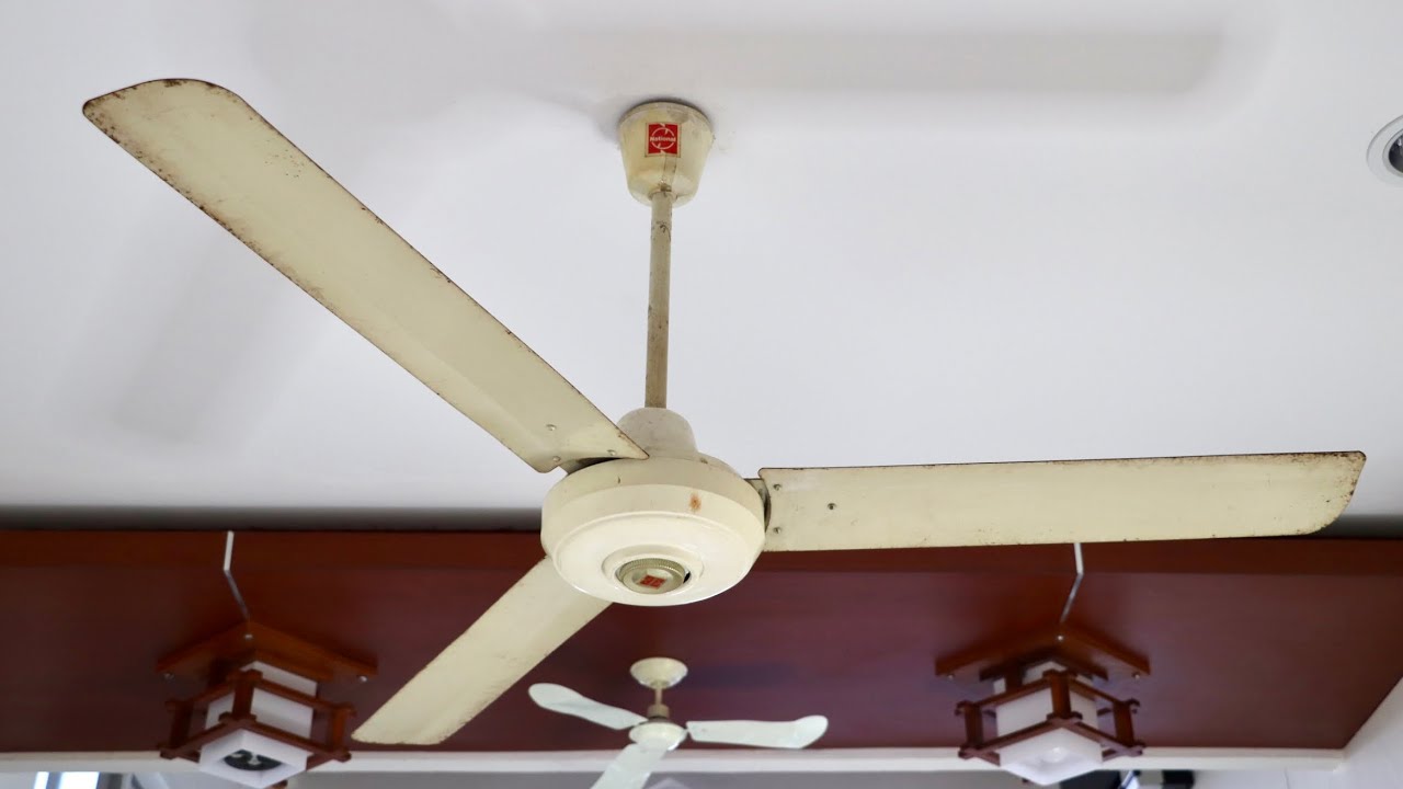 1980’s National 56” Ceiling Fan | Pre Restoration!