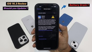 iOS 16.3 Review after 3 days | Battery Drain, Should you update ? ⚠️
