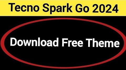 How to download free theme, Tecno Spark go 2024 me theme Kaise badle, theme change