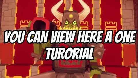 How to kill the: Goblin King EASY (Rec Room)