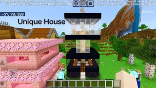 Unique House tutorial in Minecraft #minecraft #youtube #viral #trending #shorts #viral #trending