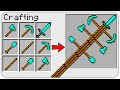 HOW TO CRAFT a DIAMOND MULTI STICK of GOD in Minecraft? SECRET RECIPE *OVERPOWERED*