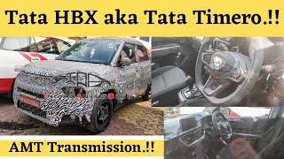 Tata Hbx Tata Timero Tata Hbx Amt Version Spotted Recent Spy Images