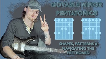 How to Move the Minor Pentatonic Scale: The E & A String Tonic Patterns.