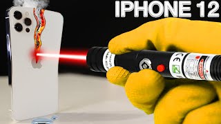 LASER VS IPHONE 12 PRO