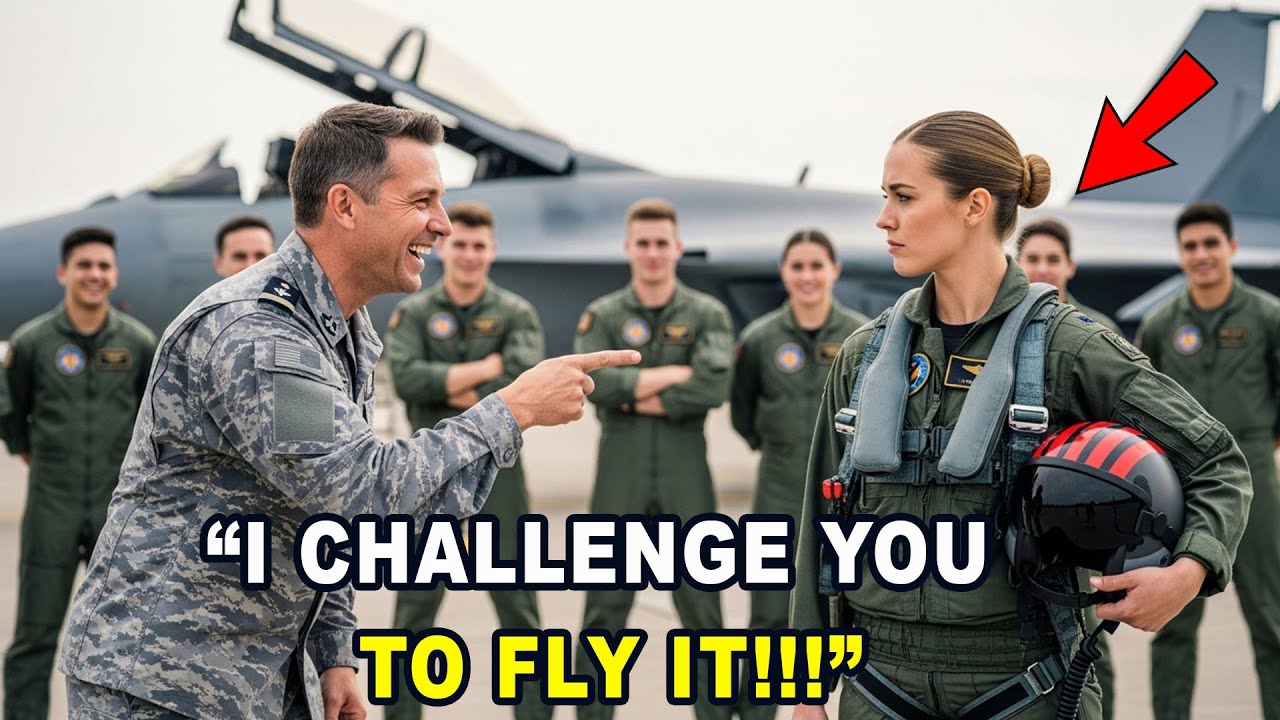 Они думали, что она просто вспомогательный персонал, но потом она полетела на F-12 и заставила за...