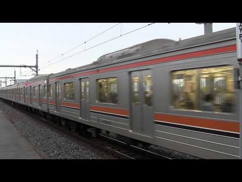 4K2K JR武蔵野線205系5000番台M26編成 競馬臨21E府中本町行き 吉川美南駅入線