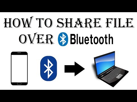 Video: How To Transfer A File To Your Phone Using Bluetooth