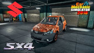 Restoration Suzuki SX4 - Car Mechanic Simulator 2018