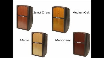 AmpliVox Pinnacle Multimedia Lectern