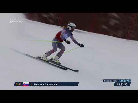 Henrieta FARKASOVA and guide Natalia Subrtova-1st Women's Giant Slalom VI