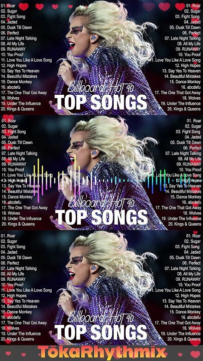 Billboard Top 40 Songs 2023🎙🎶Lady Gaga, Katy Perry, Miley Cyrus, Maroon 5 #topsongs #billboard
