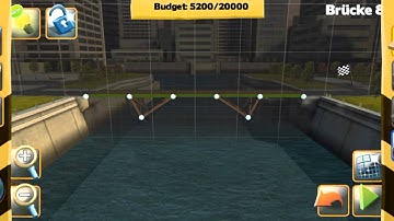 Bridge Constructor - Bridge 8 - Central Mainland - Walkthrough
