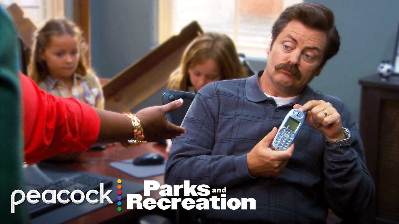 Ron Swanson despising technology for 9 minutes straight | Parks and Recreation