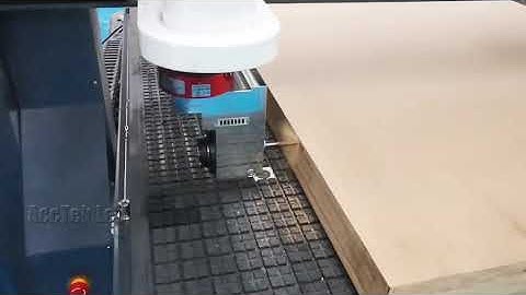 Acctek ATC CNC router HSD spindle with angle head