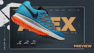 Building a High-Performance Micro Shoes Landing Page in ReactJS | Preview