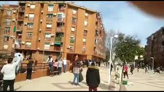 Graves disturbios en el barrio toledano de Santa María de Benquerencia tras el apuñalamiento mortal