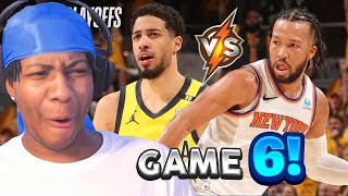 Lvgit Reacts To GAME 6 New York Knicks vs Indiana Pacers | May 17, 2024 NBA Playoffs