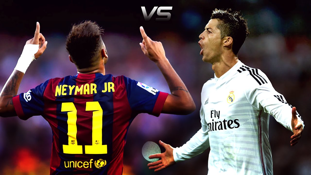 Cristiano Ronaldo vs Neymar Jr The Ultimate Battle 2014/15 | HD - YouTube