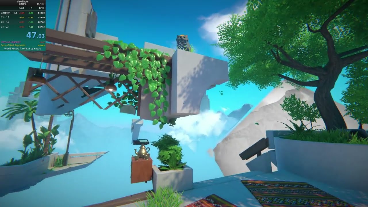 Viewfinder CAIT% Speedrun in 47.57