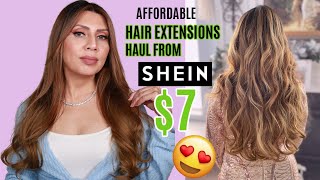 Trying Cheap Hair Extensions from Shein!  😍 Let's Have Some Fun!  💖💖