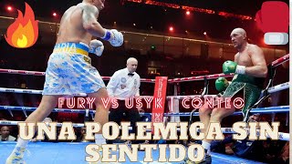 FURY VS USYK ¿por que hay tanta teoría de conspiración?