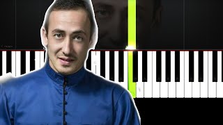 taoba - Dato Kenchiashvili - Slow Easy Piano Tutorial Resimi