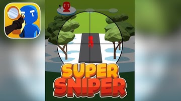 Super Sniper! Gameplay Walkthrough Level 1-15 (By Voodoo)