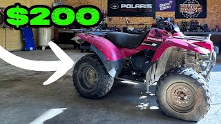 Was This CHEAP Fourwheeler Worth Fixing?
