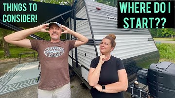 Are You an RV Newbie? Tips on Purchasing Your First Travel Trailer!