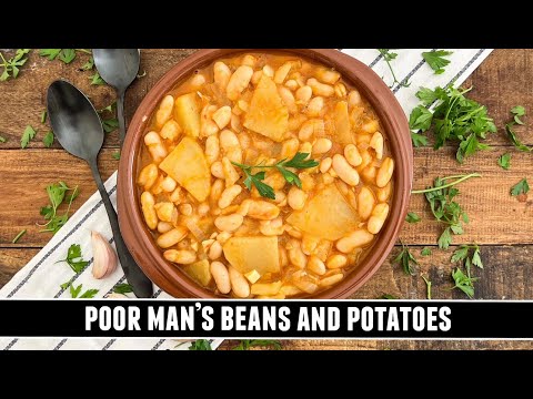 Spanish beans and potatoes, from the video