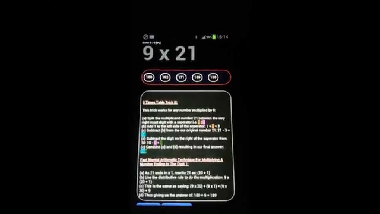 Android Arithmetic Tricks