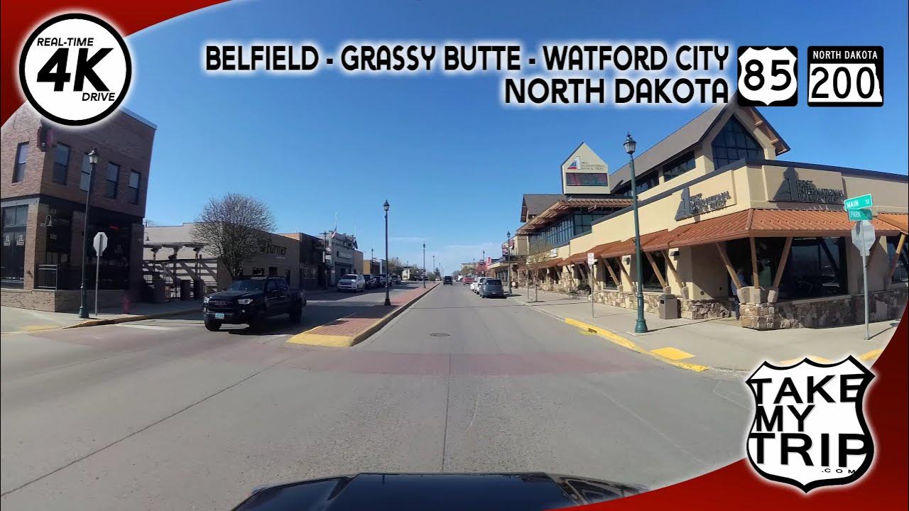 US 85 in North Dakota from I94 at Belfield north to Grassy Butte and
