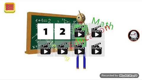 Baldi Basics In Education And Learning 2D Android Fanmade Complete