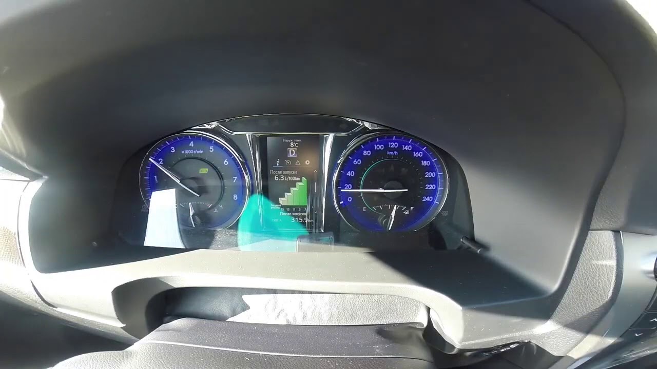 Какой расход топлива по трассе у Тойота Камри 55 2 0? (перезалив) - YouTube