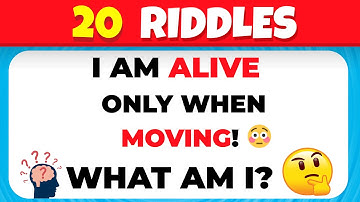 20 Mind Trap Riddles You’ll Never Solve 😱  Brain Teasers & IQ Test 2025!