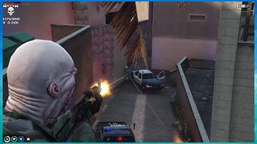 CG Ambushes the cops (Hell Week) | GTA 5 RP NoPixel