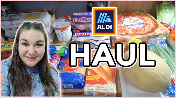 ALDI HAUL | 1-Week Grocery Haul & Meal Plan For Family of 4 | August 2022