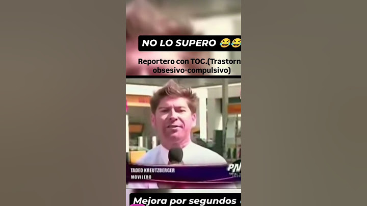 Reportero con TOC o Síndrome de tourrete?👇 #humor #gracioso #smile #bromas