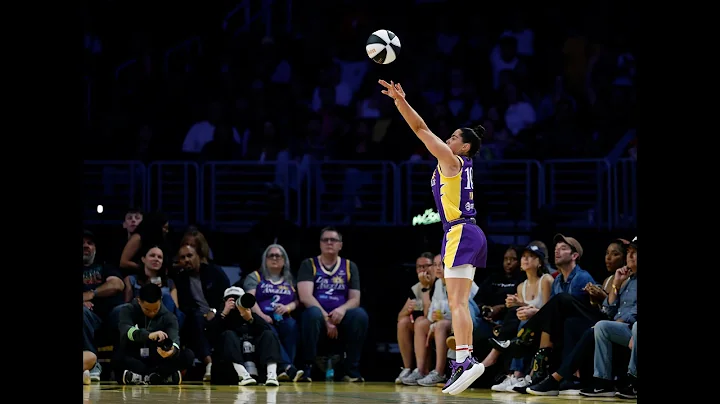 LA Sparks Basketball | Kelsey Plum Threes Highlight 1st Half Season