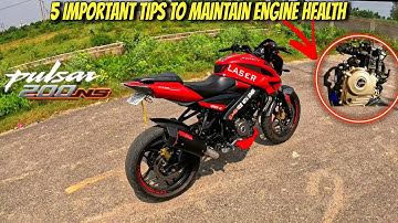 5 Important Tips to maintain engine health of bajaj pulsar ns200| ns200 riders must watch 👆
