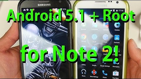 Android 5.1 + Root for Galaxy Note 2! [CyanideL ROM]