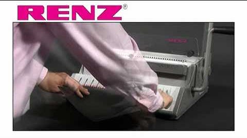 RENZ RW 360 Wire Binding Machine