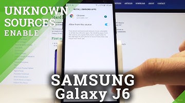 How to Unknown Sources in SAMSUNG Galaxy J6 - Allow App Installation