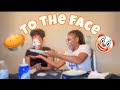 PIE TO THE FACE CHALLENGE!!! (GETS MESSY)