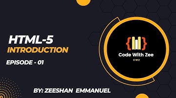 HTML5 - Introduction In Urdu/Hindi